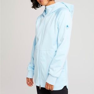 Women's Burton Minxy Full-Zip Fleece -Crystal Blue heather